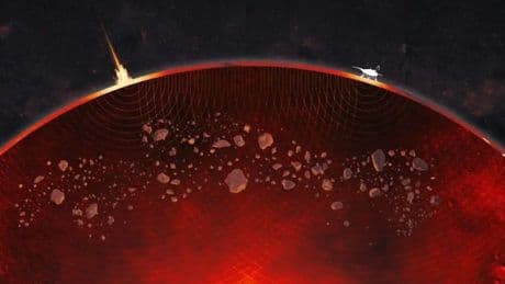 Mars'ın içindeki tuhaf şekiller antik "embriyonun" kalıntıları mı?