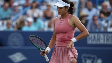 Emma Raducanu outclassed in Citi Open semi-final as encouraging run comes to an end
