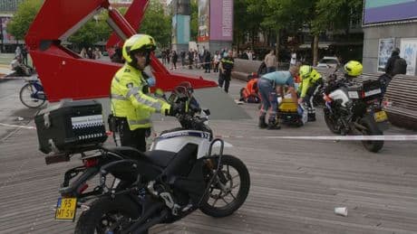 Man neergeschoten op Schouwburgplein in Rotterdam