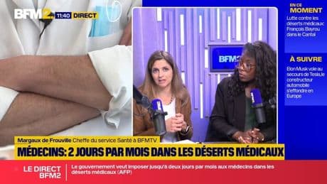 Le gouvernement veut imposer jusqu'à deux jours par mois aux médecins dans les déserts médicaux