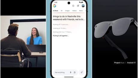 AI Mode, Project Beam, Veo 3, las gafas Project Aura, Jules y todo lo presentado en un Google I/O 2025 cargado de ambición