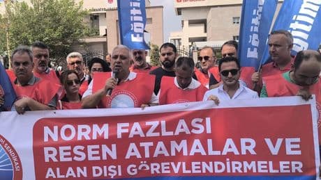 Eğitim- İş Osmaniye Şubesi: "İhtiyaç ve norm fazlası olan tek kişi Yusuf Tekin'dir"