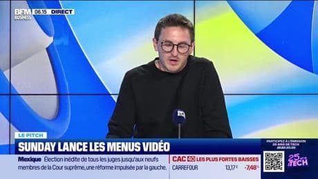 Le Pitch : Sunday lance les menus vidéo - 02/06