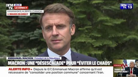 "Ça ne m'émeut pas": Emmanuel Macron répond aux critiques de Donald Trump