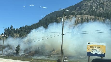 Wildfire near Chase, B.C., prompts evacuation order of First Nations reserve