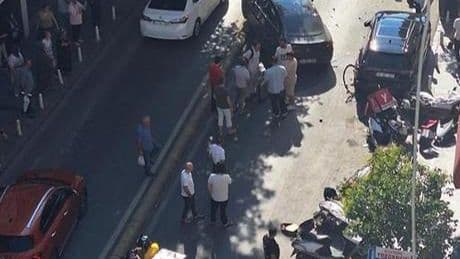 İstanbul'da hatalı sollama ortalığı savaş alanına çevirdi