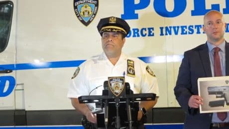 Off-duty NYPD cop shoots dead assailant during ‘moped ambush’ with second suspect still at large
