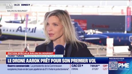 Bourget: "La thématique des drones est très importante pour l'espace aérien"
