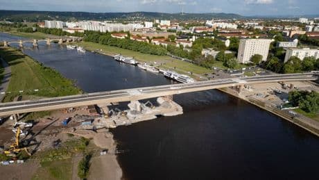 Dresden: Bauarbeiten für neue Carolabrücke sollen 2027 beginnen