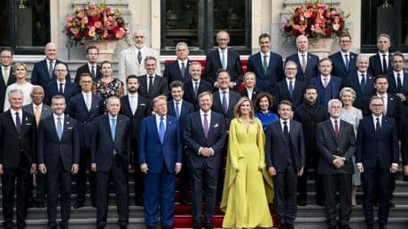NATO chief commends Trump's explosive foreign policy ahead of summit as early ceasefire plays out