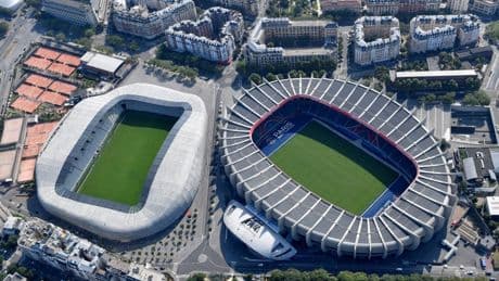 Top-flight sides set to resume bitter rivalry next season with stadiums that are nearly TOUCHING after minnows promoted
