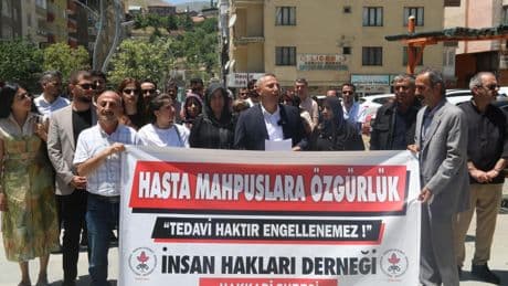 Hakkari’de hasta mahpuslar için açıklama: Giyasettin Sevmiş tahliye edilsin