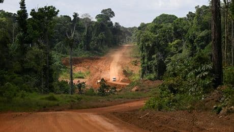 Guyana: la «trail» vers le Brésil, une route stratégique pour le développement et le désenclavement