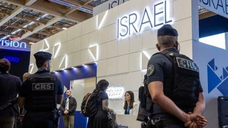 Francia castiga a Israel y censura su stand en el Salón Aeronáutico de París