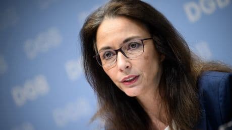 Rentendebatte: DGB-Chefin Fahimi attackiert Ministerin Reiche