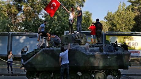 Turkish prosecutors target 63 members of the military over ties to a 2016 coup attempt