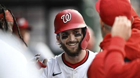 Nationals call up top outfield prospect Hassell, send Crews to 10-day IL
