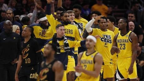 NBA'de Indiana Pacers, Cleveland Cavaliers'ı 4-1 yenerek konferans finaline yükseldi