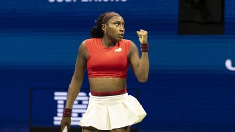 Coco Gauff survives major first-round scare from Ajla Tomljanovic at US Open
