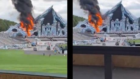 Paura al festival Tomorrowland in Belgio: incendio fuori controllo divora il palco principale