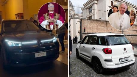 Papa Leone XIV, addio alla Fiat 500L di Bergoglio. Ritorno alla limousine di Ratzinger? Quale auto sceglierà