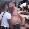 Wild moment that sparked MMA legend's son's vicious attack on wrestler who was left fighting for life