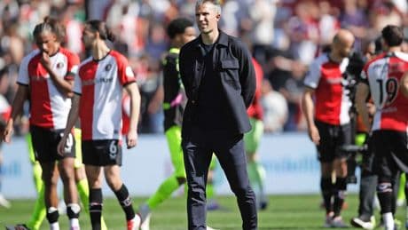 Robin van Persie wil geen chagrijn bij Feyenoord: ’Ik maak er geen mooier verhaal van’