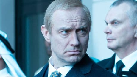 The Wizard of the Kremlin, Venice review – Jude Law is an intense, torso-baring Putin in this mediocre drama