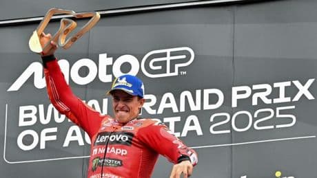MotoGp: Marc Marquez vince in Austria, terzo Bezzecchi. Bagnaia solo ottavo