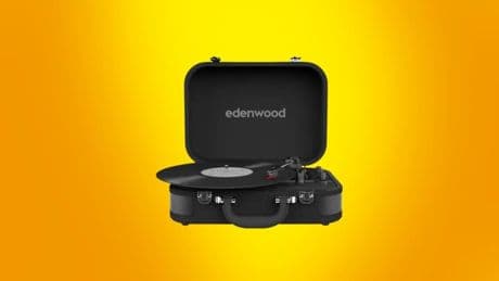 Ressortez vos vinyles, la platine vinyle Edenwood Turntable Round est à moins de 50 euros