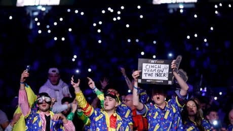 Fans gobsmacked by price of pint at Premier League Darts final and are instead left ‘chugging water’