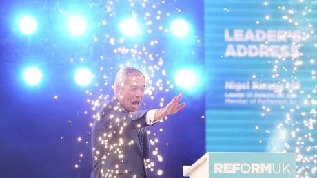 Rayner’s resignation shows this government is worse than the last, Farage declares in Reform conference speech