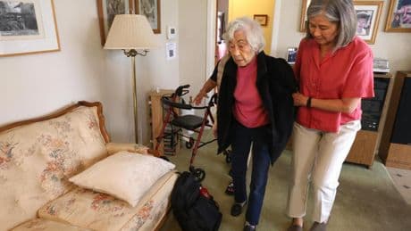 Lopez: The monthly tab for her in-home elder care: $18,000. She can cover it, but how many others can?