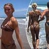 Livvy Dunne stuns in leopard print bikini on vacation with her sister
