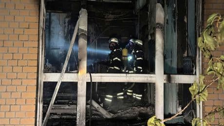 Three killed in German hospital fire as people call for help from windows