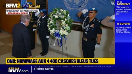 Journée internationale des Casques bleus: l'hommage aux plus de 4.400 militaires  tués