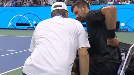 Otro día que Djokovic parece lesionado... y acaba ganando el partido