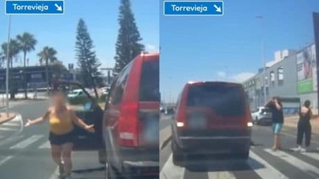 La surrealista forma de conducir de una mujer que, tras sucesivas maniobras temerarias, termina atropellando a un carrito de bebé en Alicante: “Espero que a esa señora le quiten el carnet para siempre”