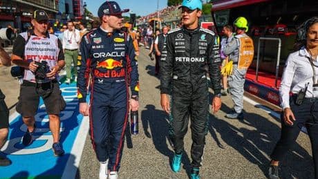 George Russell reveals private Max Verstappen chat as true feelings shown after F1 chaos