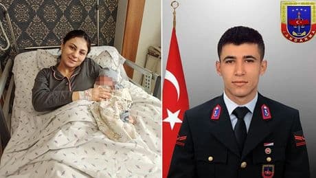 Şehidin adı yeni doğan oğlunda yaşayacak