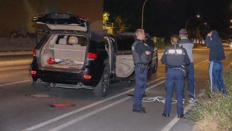 Auf Deutschlands teuerster Autobahn - Polizei erwischt Hertha-Ultras beim Graffiti-Sprühen