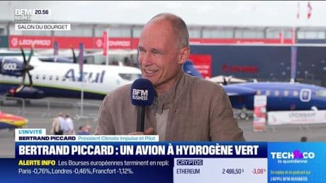 Bertrand Piccard (Climate Impulse et Pilot) : Un avion à hydrogène vert - 17/06