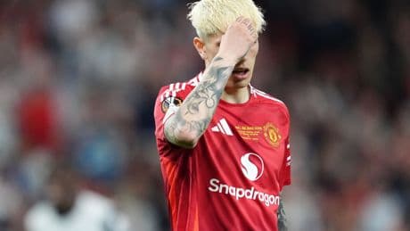 Alejandro Garnacho casts doubt on Man United future after venting frustration at not starting Europa League final