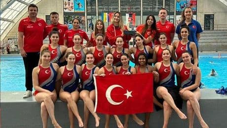 Kadın Sutopu Milli Takımı, Slovakya'da şampiyon oldu