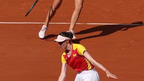 Sara Sorribes para su carrera: "Los momentos de sufrimiento son más que los de tranquilidad"