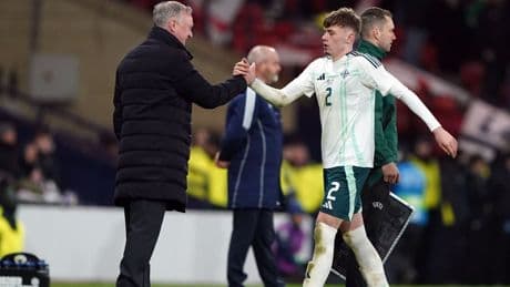Conor Bradley can deal with fresh competition at Liverpool, says Michael O’Neill