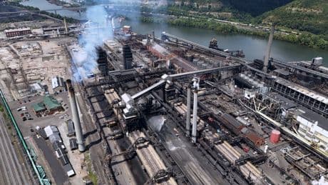 Officials are still investigating the cause of a Pennsylvania steel plant explosion that killed 2