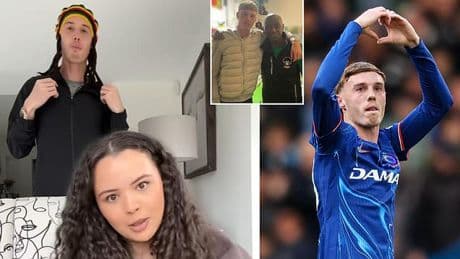 Cole Palmer and his sister pay tribute to his Caribbean heritage with hilarious TikTok - after Chelsea star ended goal drought in Liverpool win