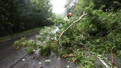 Travellers warned to expect more disruption as Storm Floris blows through