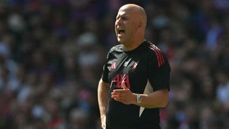 Slot loopt tweede prijs mis met Liverpool, Crystal Palace te sterk in Community Shield